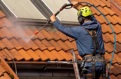 Démoussage et hydrofuge de toiture à Ménilles